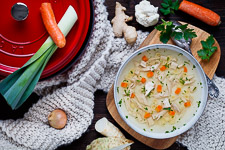 Emmis classic Hühnersuppe – simply